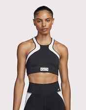 Usado, NOVO! Sutiã esportivo Nike feminino tamanho M gola alta colorblock suporte médio racerback comprar usado  Enviando para Brazil