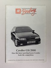 Vauxhall briefing cavalier for sale  UK