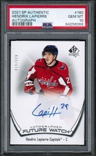 2021-22 UD SP Autêntico #160 Hendrix Lapierre Future Watch Rookie Auto PSA 10 comprar usado  Enviando para Brazil