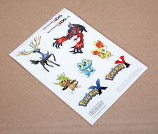 Usado, Conjunto de adesivos promocionais Nintendo Pokémon X e Y 2013 Nintendo 3DS XL comprar usado  Enviando para Brazil
