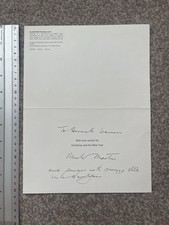 Card signed 617 for sale  ST. HELENS
