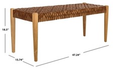 Safavieh bandelier bench for sale  Whitestown