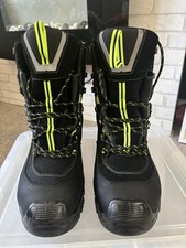 Chainsaw boots size for sale  LYMINGTON