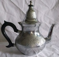 Ancienne theiere inox d'occasion  Saint-Sorlin-en-Valloire