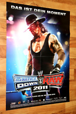 WWE SmackDown vs. Pôster raro promocional antigo Raw 2011 PS2 PS3 Xbox 360 84x59,5cm comprar usado  Enviando para Brazil