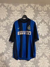 Usado, Camisa de futebol Internazionale Inter Milan Home 2001 futebol Nike Maglia camisa G comprar usado  Enviando para Brazil