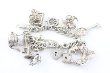 silver elephant bracelet for sale  LEEDS