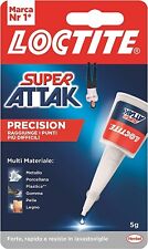 SUPER ATTAK 5g COLLA ATTACK CIANOACRILICA ADESIVO CIANOACRILATO A PRESA RAPIDA comprar usado  Enviando para Brazil