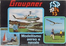 Catalogo graupner 1974 usato  Sarzana