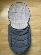 Egg footmuff grey for sale  MANCHESTER