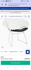 Knoll bertoia diamond gebraucht kaufen  Altendorf