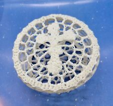Handmade white crocheted for sale  Greenville