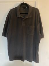 Towelling polo shirt for sale  LONDON