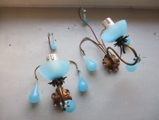 Vintage pair sconces d'occasion  France