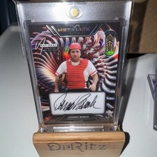 Johnny Bench 2025 Wild Card Metallix True 1/1 NO CARTÃO Auto Nat. Exclusivo comprar usado  Enviando para Brazil