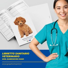 Libretto sanitario veterinario usato  Serra d'Aiello