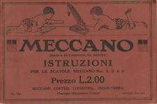 Meccano istruzioni per usato  Roma