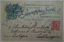 Bondeno cartolina pubblicitari usato  Porto Viro