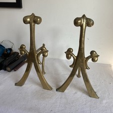 Pair vintage brass for sale  NEWTON ABBOT