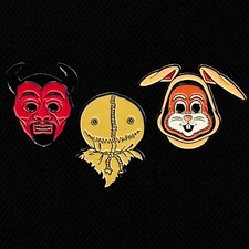 Pin de terror esmaltado Trick R Treat Sam And Bus crianças máscaras de Halloween conjunto de 3  comprar usado  Enviando para Brazil