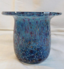 meados do século moderno~vaso de vidro arte mobly Elizabeth~assinado, usado comprar usado  Enviando para Brazil