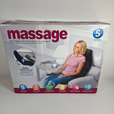 Assento de massagem superior com suporte lombar aquecido ajustável 5 zonas carro ou casa comprar usado  Enviando para Brazil
