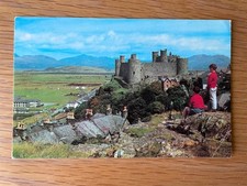 Harlech castle postcard for sale  HITCHIN