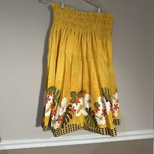 Yellow floral hawaiian for sale  Kennesaw