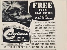 1954 print crestliner for sale  Sterling Heights