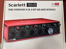 Focusrite scarlett 18i8 usato  Catania