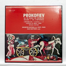 JEAN MARTINON ⸺ PROKOFIEV Works for orchestra vol.I ⸺ VOX BOX 3xLPs box SEALED comprar usado  Enviando para Brazil