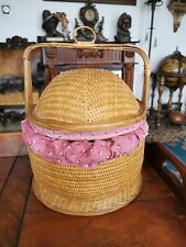 Rattan korb deckel gebraucht kaufen  Vohburg a.d.Donau
