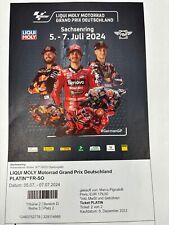 Moto ticket sachsenring gebraucht kaufen  Marpingen