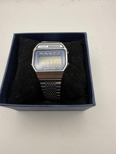 Relógio de pulso digital Casio antigo vintage pulseira de metal alarme cronômetro usado No14 No8970 comprar usado  Enviando para Brazil