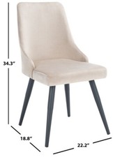Safavieh zoi upholstered for sale  Whitestown