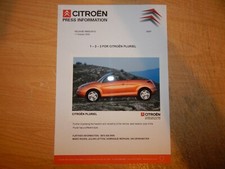 Genuine citroen pluriel for sale  STOURPORT-ON-SEVERN