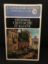 Stendhal cronache italiane usato  Roma