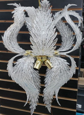 Usado, LUSTRE PENDURADO FOLHA ACRÍLICA 27702 COM MOLDURA DE LATÃO DOURADO (APTR1) comprar usado  Enviando para Brazil
