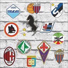Sticker adesivi squadre usato  Catania