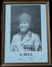 Quadro con duce usato  Vetto