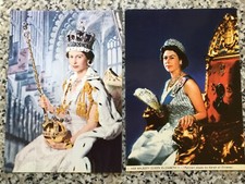 Colour postcards queen for sale  OTLEY
