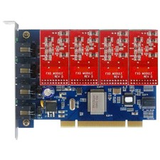 Cartão Asterisk TDM400P FXO 4 Portas FXO FXS FreePBX Issabel VoIP PBX Telefone comprar usado  Enviando para Brazil