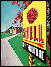 Pubblicita 1930 shell usato  Biella