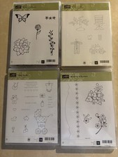 Stampin rubber acrylic for sale  Clinton