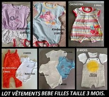 Lot vêtements bébé d'occasion  Bouzonville