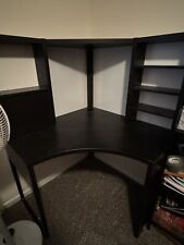Ikea desk black for sale  Lawrence