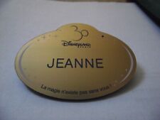 Name tag disneyland d'occasion  Saint-Dizier