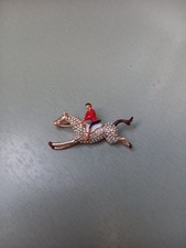 Broche cheval jockey d'occasion  Sézanne