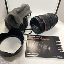 Doskonały stan Canon EF24 105mm F4L IS USM (maska instrukcja) na sprzedaż  Wysyłka do Poland