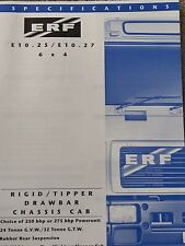 Erf truck specifications for sale  KENDAL